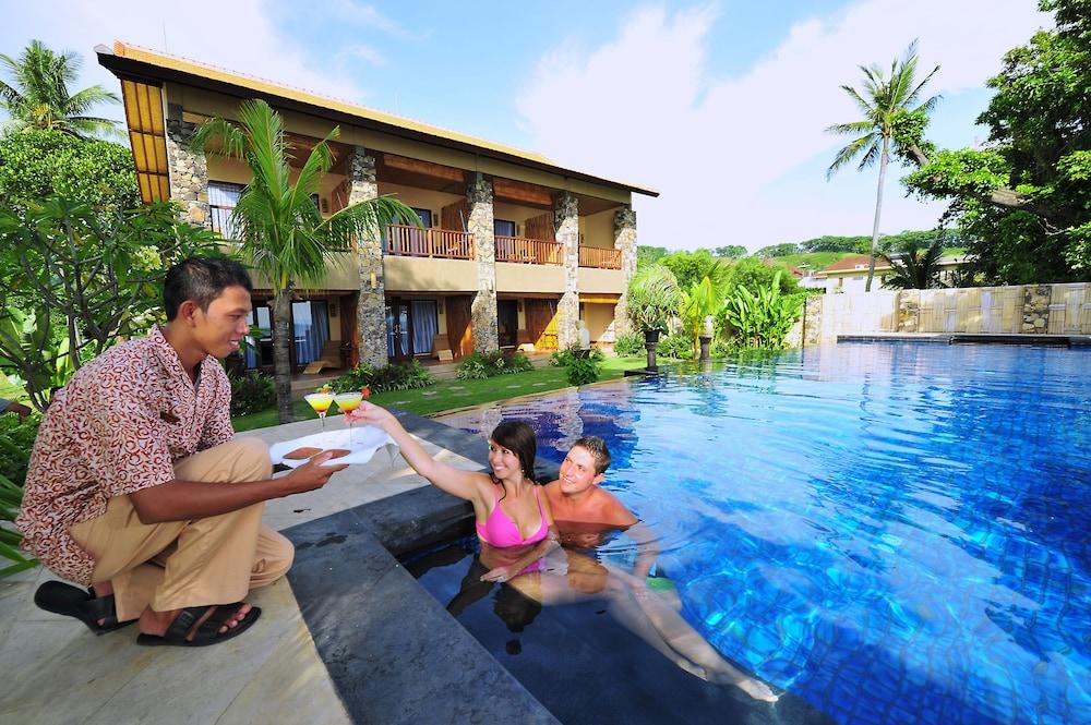 Готель Sunsethouse Lombok Mangsit Екстер'єр фото